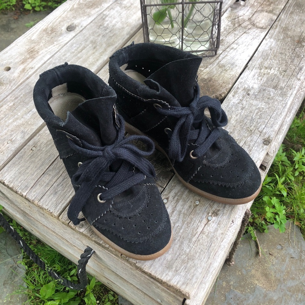 Isabel Marant Bobby black sneakers